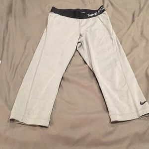 Nike Pro dri-fit crops